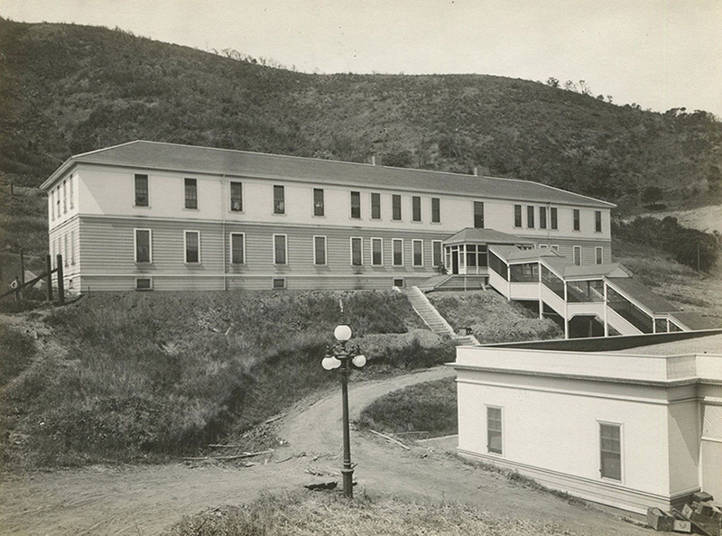 Angel Island Immigration Station, 1910.